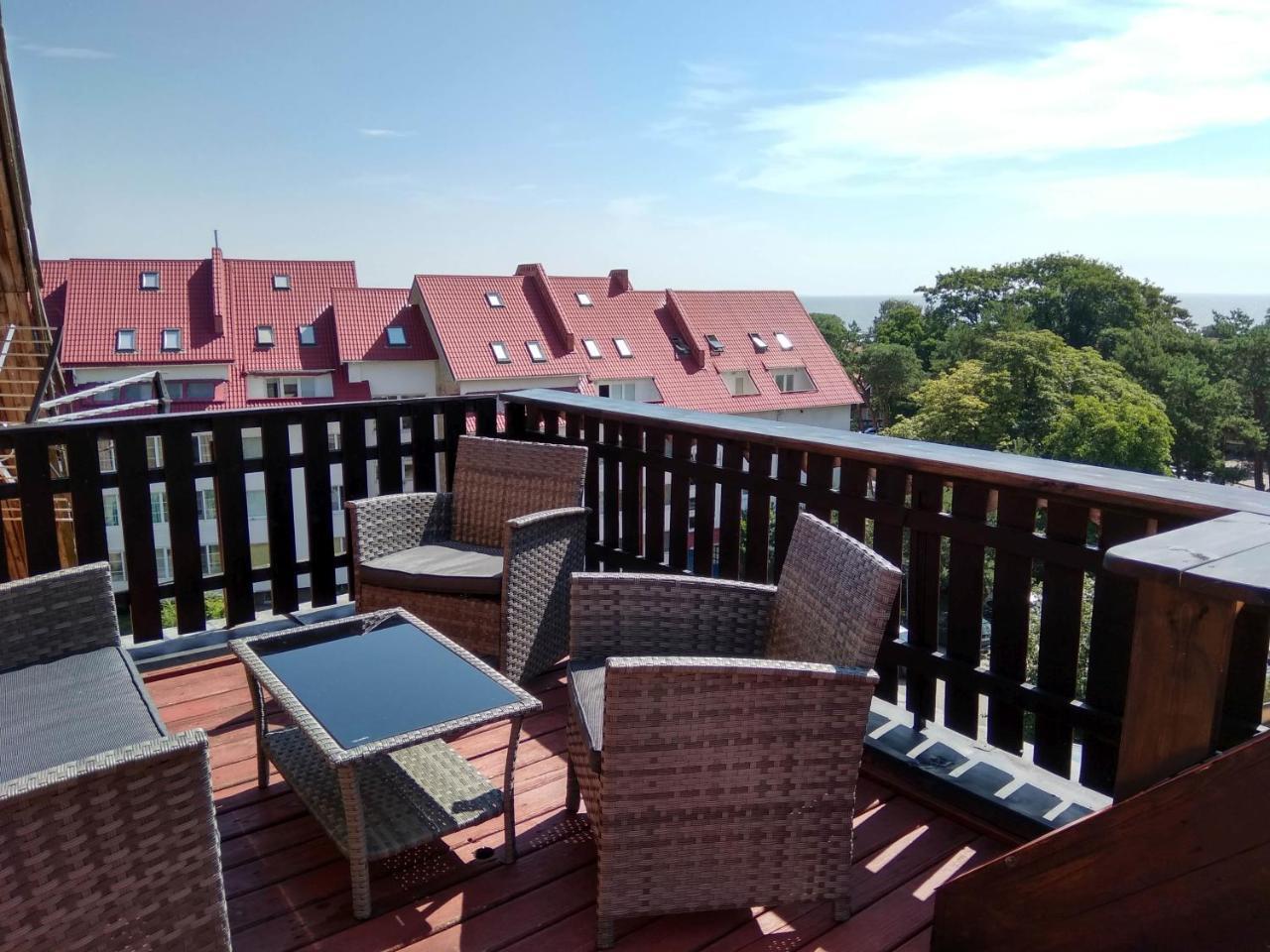 Apartamentai Niden - Su Terasa Ir Vaizdu I Marias Nidos Centre Kültér fotó